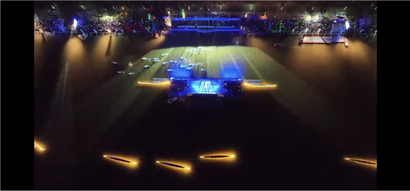 龍舟賽艇巡游。開州宣傳部供圖 華龍網發